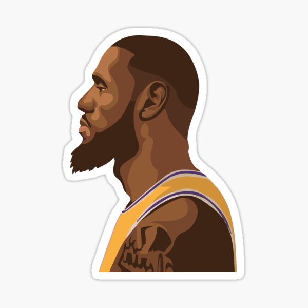 LeBron James Sticker