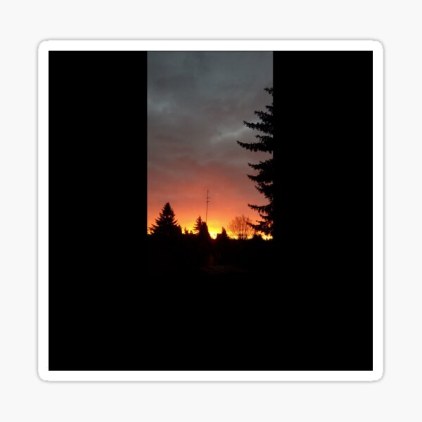 Morgenrotdrama Small Short Sticker