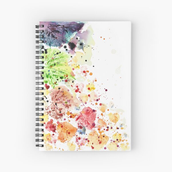 Item preview, Copy of Copy of Colorful Rainbow Leaves Watercolor Autmnal Happy Leaf Composition designed and sold by TiberiuSoos.
