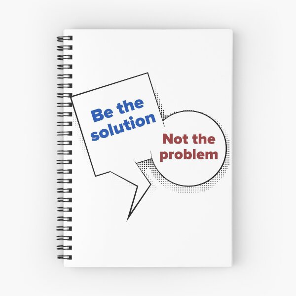 Item preview, Be the solution, not the problem designed and sold by OurGirlGertie.