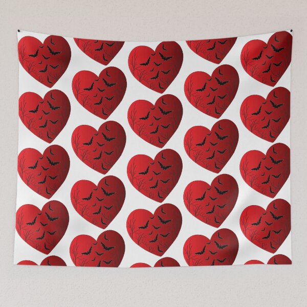 Item preview, Bats in a Heart designed and sold by SerpentSkyArts.