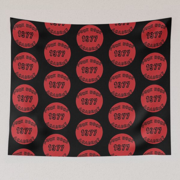 Item preview, Punk Rock Academy - 1977 - Red designed and sold by SerpentSkyArts.