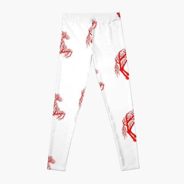 Red Tree Horse Leggings
