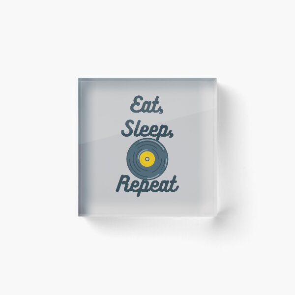 Item preview, Eat, Sleep, Vinyl, Repeat designed and sold by cleverties.