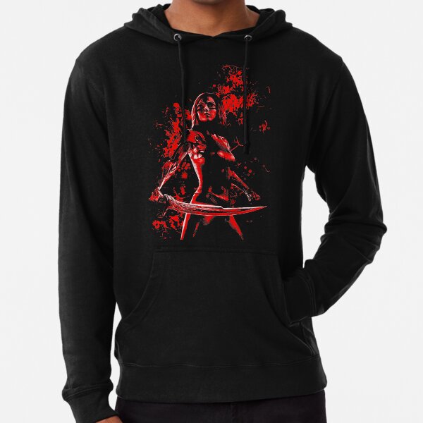 Fight Angel Red 1 Lightweight Hoodie
