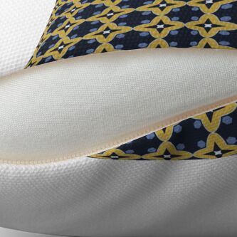 Alternate view of tie Throw Pillow