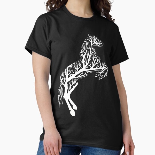 Item preview, White Tree Horse designed and sold by ManateesDesign.