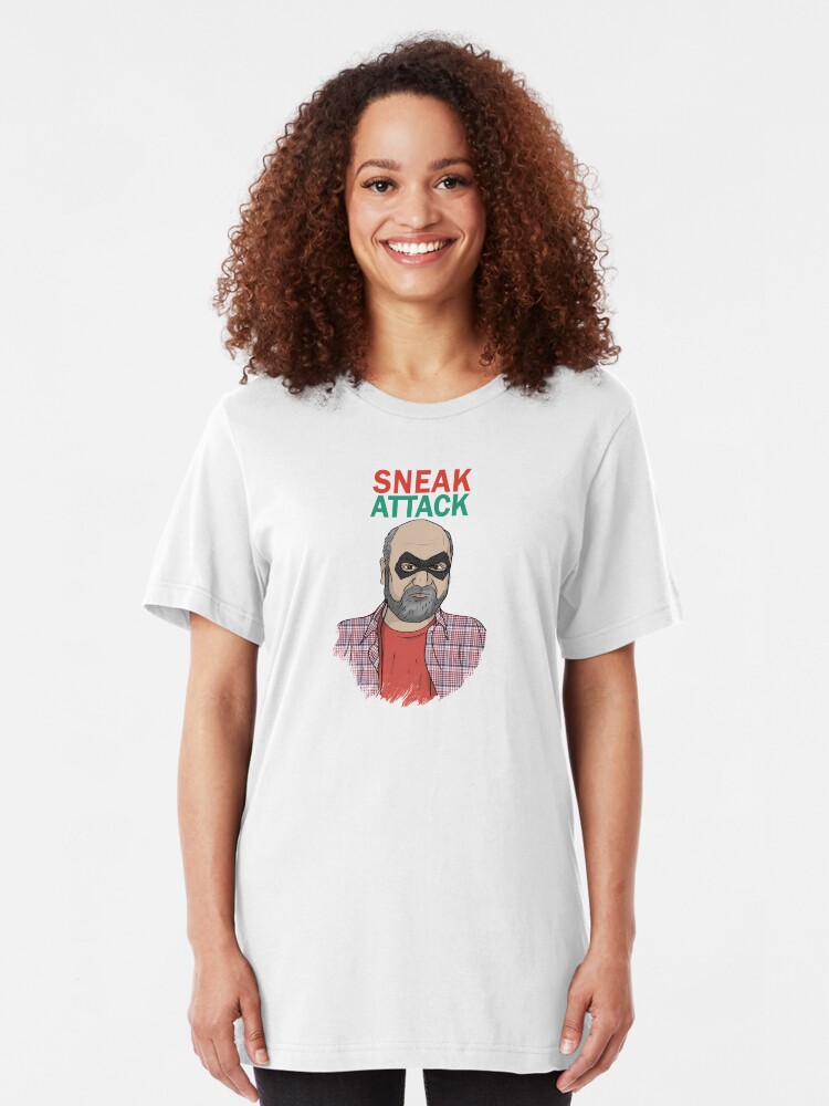 Alternate view of Sneak Attack Slim Fit T-Shirt