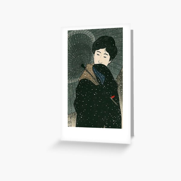 Item preview, Snowy Night (Yoru No Yuki) by Ito Shinsui designed and sold by topower.