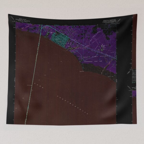 Item preview, USGS TOPO Map Louisiana LA Mandeville 332691 1968 24000 Inverted designed and sold by WetdryvacRB01.