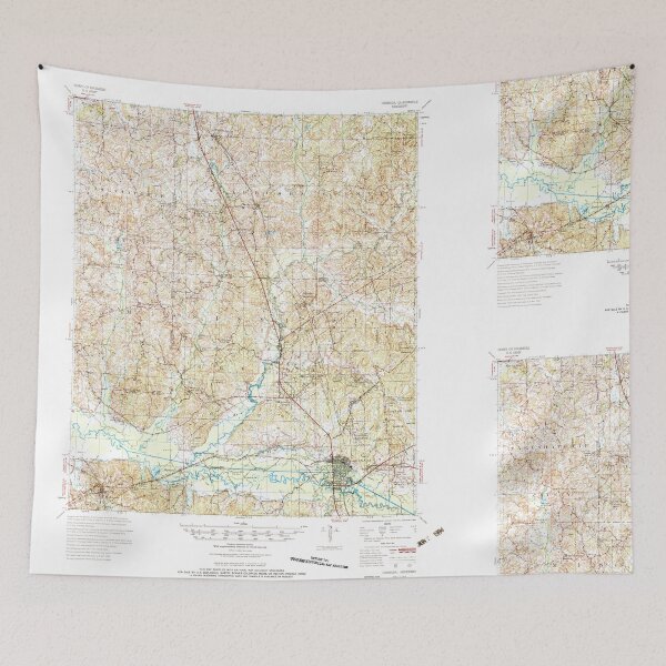 Item preview, USGS TOPO Map Mississippi MS Grenada 336922 1954 62500 designed and sold by WetdryvacRBO2.