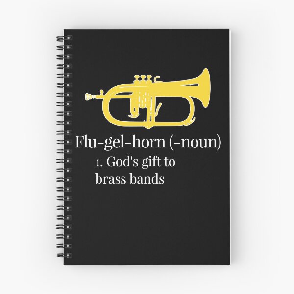 Item preview, Funny flugelhorn gift, Marching Band, Concert Band - Definition - God's gift to brass bands designed and sold by HEJAshirts.