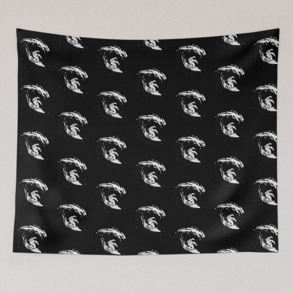 Item preview, surfing astronaut design designed and sold by KleinJenny.