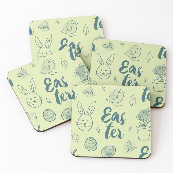 Item preview, Easter Bunny Rabbit Pattern designed and sold by artworkbyrihen.