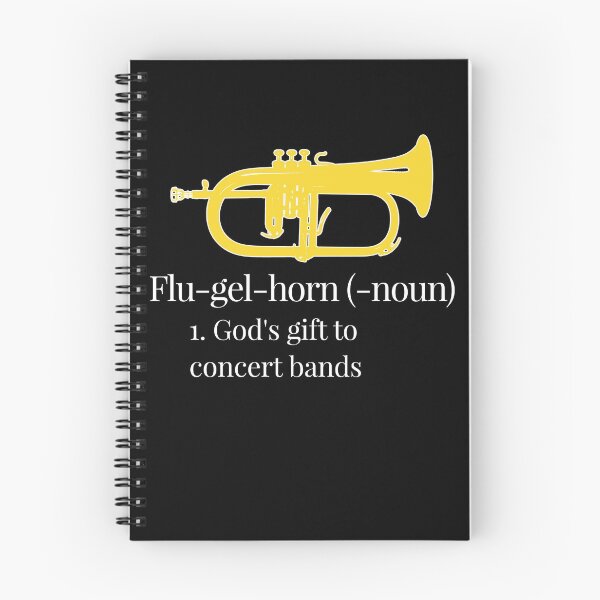 Item preview, Funny flugelhorn gift, Marching Band, Concert Band - Definition -  God's gift to concert bands designed and sold by HEJAshirts.