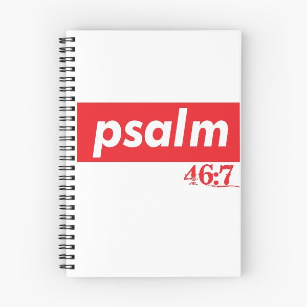 Item preview, Psalm 46:7 Bible Inspirational Quotes designed and sold by ProjectX23.