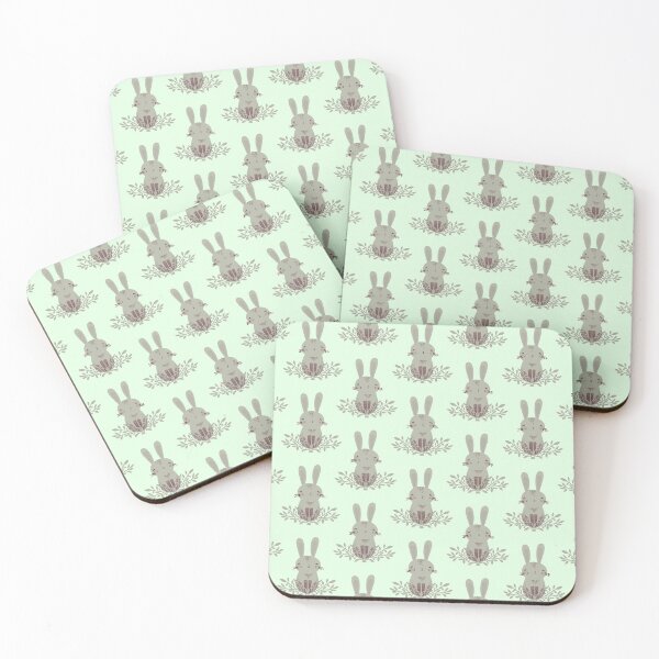 Item preview, Easter Bunny Rabbit Pattern designed and sold by artworkbyrihen.
