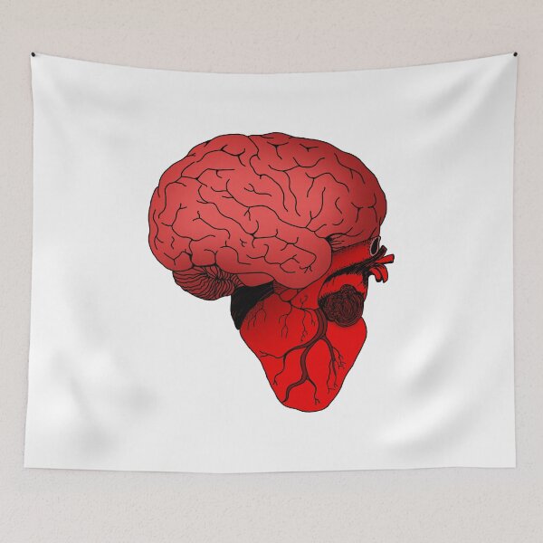 Item preview, Heart versus Brain Gift Idea Fight of the Giants designed and sold by elnino8.