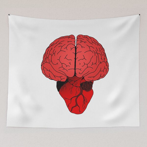 Item preview, Body Worlds Gift Idea Heart and Brain in a Symbiosis designed and sold by elnino8.