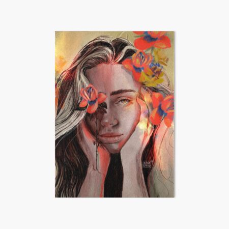 ROSE Art Board Print