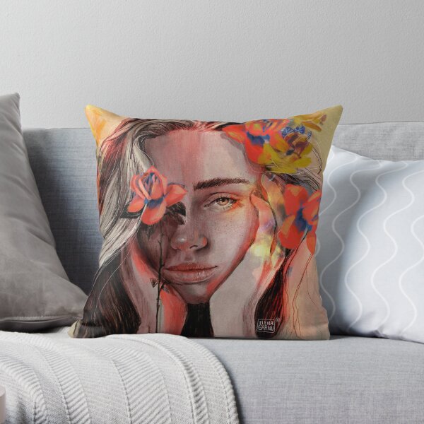 ROSE Throw Pillow