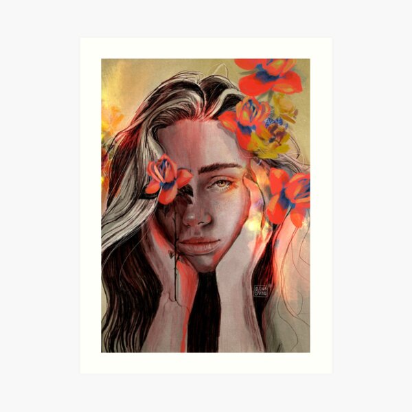 ROSE Art Print