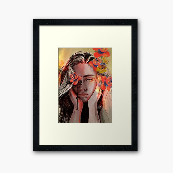 ROSE Framed Art Print