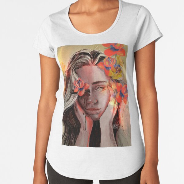 ROSE Premium Scoop T-Shirt