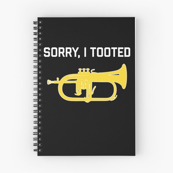 Item preview, Funny flugelhorn gift, Marching Band, Concert Band - Sorry, I tooted designed and sold by HEJAshirts.