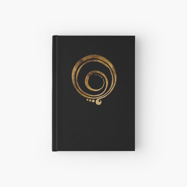 Gratitude symbol Hardcover Journal