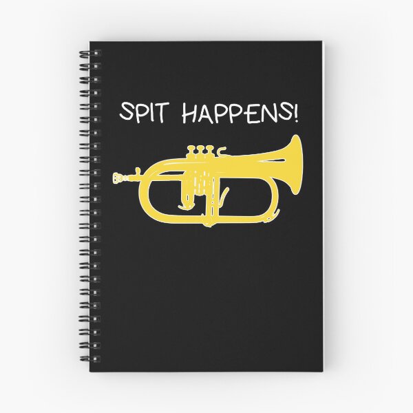 Item preview, Funny flugelhorn gift, Marching Band, Concert Band - Spit happens designed and sold by HEJAshirts.