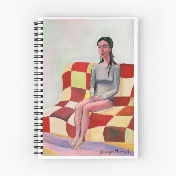 Item preview, girl on a futon 3 designed and sold by Diego Manuel Rodriguez.
