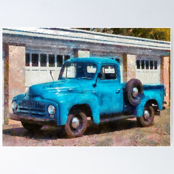 Item preview, Truck - An International old truck designed and sold by Mike Savad Photography.