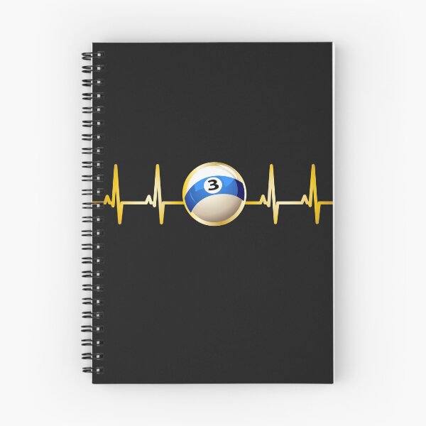 Artikelvorschau, Billard Billardkugeln EKG Herzschlag Herzfrequenz entworfen und verkauft von dm4design.