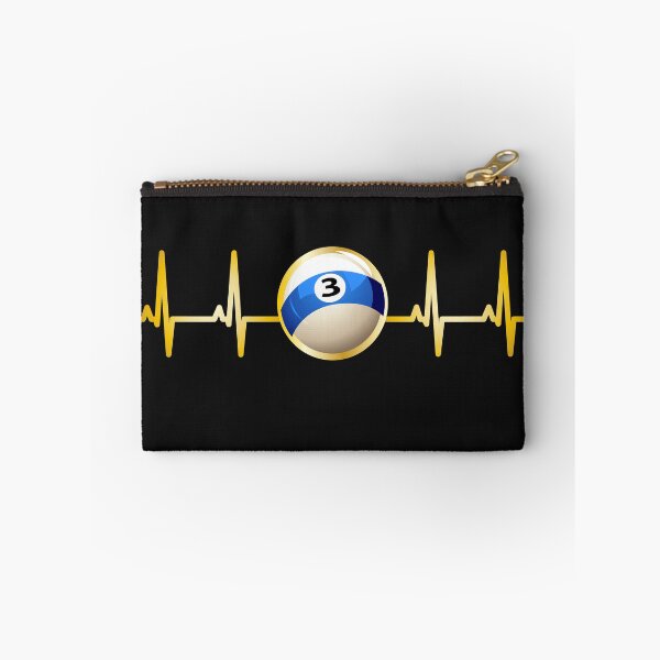 Item preview, Billiards billiard balls ECG heartbeat heart rate designed and sold by dm4design.