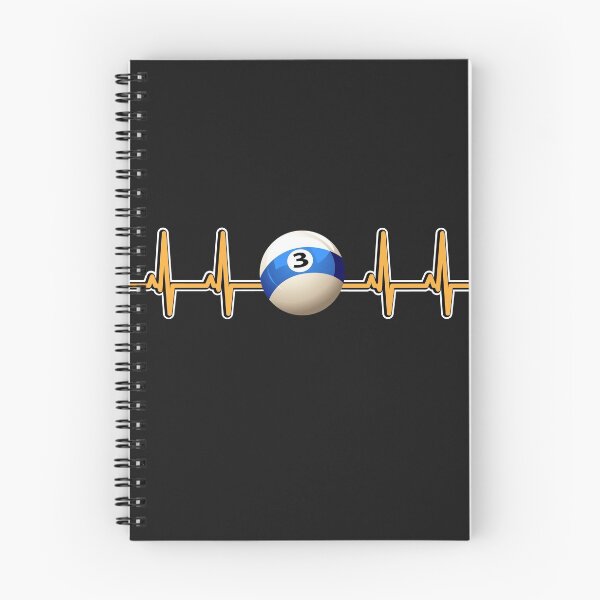 Artikelvorschau, Billard Billardkugeln EKG Herzschlag Herzfrequenz entworfen und verkauft von dm4design.