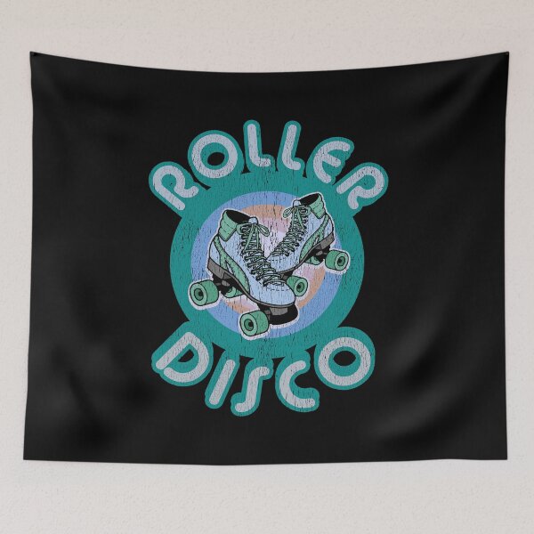Item preview, Roller Disco Derby Vintage & Distressed design 70s 80s designed and sold by phoxydesign.