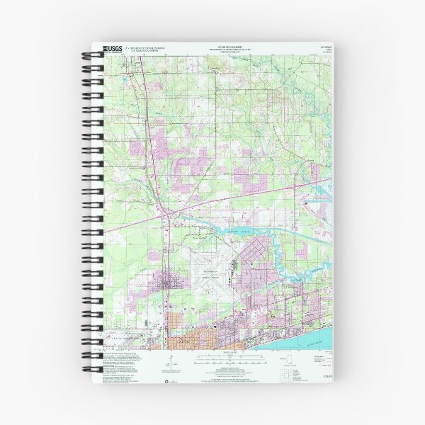 Item preview, USGS TOPO Map Mississippi MS Gulfport North 335741 1994 24000 designed and sold by WetdryvacRBO2.