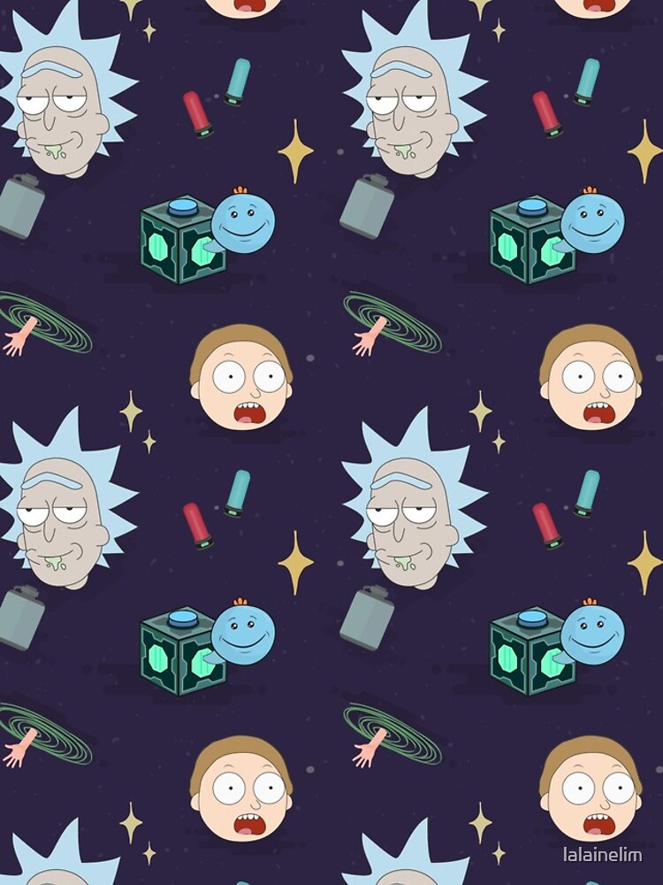 Rick and Morty's Adventure in Space (Patterns Please) by lalainelim