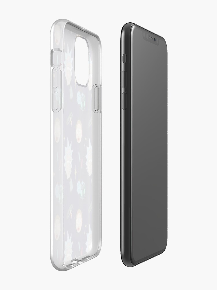 Alternate view of Rick and Morty's Adventure in Space (Patterns Please) iPhone Case & Cover