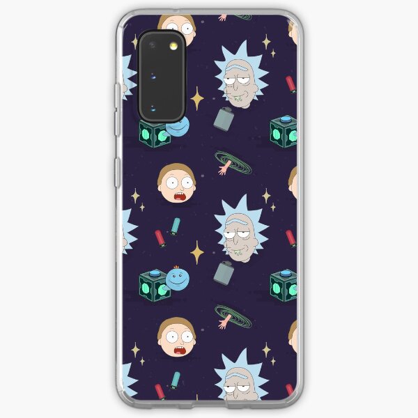 Rick and Morty's Adventure in Space (Patterns Please) Samsung Galaxy Soft Case