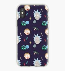 Rick und Morty Pattern iPhone-Hülle & Cover