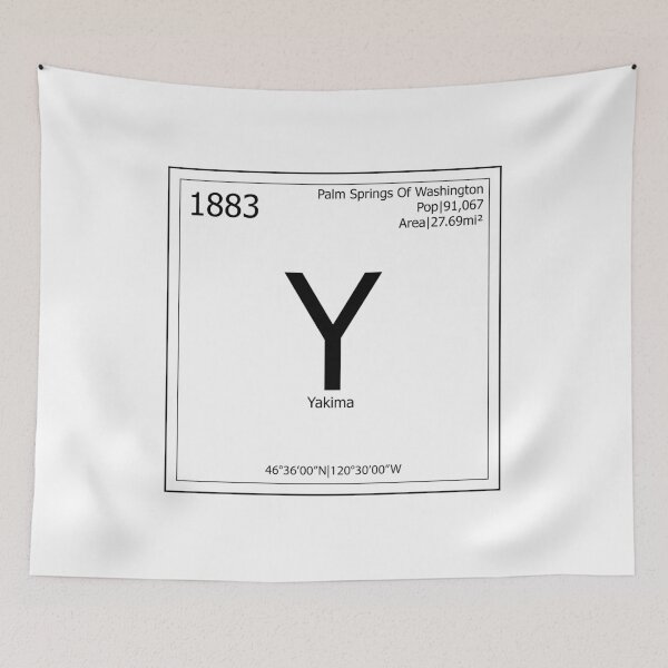 Item preview, Yakima Washington Periodic Table Sign designed and sold by afmo13.