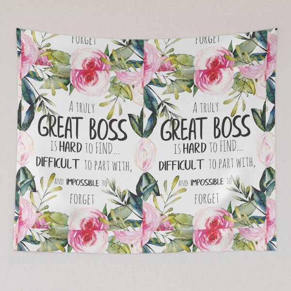 Item preview, A truly great boss is hard to find - Boss thank you quote Farewell gift Leaving Gift Idea appreciation gift designed and sold by tanabe.
