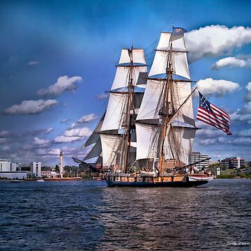 Artwork thumbnail, Sailing Home - Erie, PA by Kathy Weaver