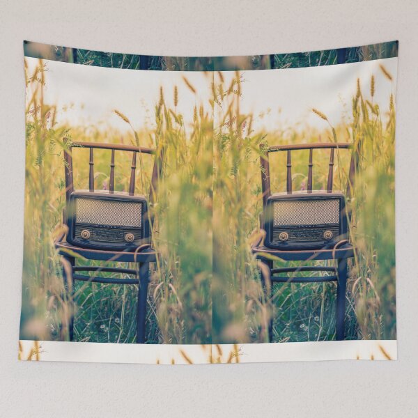 Item preview, Retro Radio Fields designed and sold by Picture Perfect Prints & Apparel.