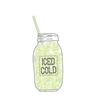 Artwork thumbnail, Iced cold drink by RPHDesigns