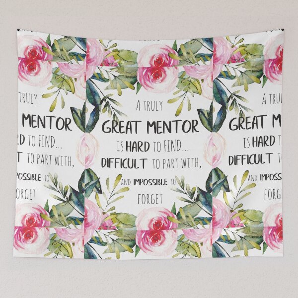 Item preview, A truly great mentor is hard to find / Mentor thank you quote / Appreciation gift / Inspirational designed and sold by tanabe.
