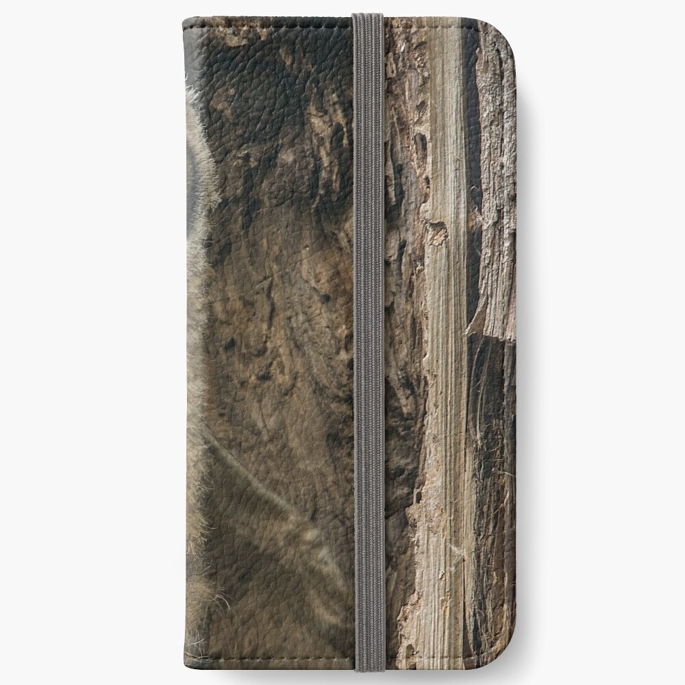 Stretching For Flight iPhone Wallet
