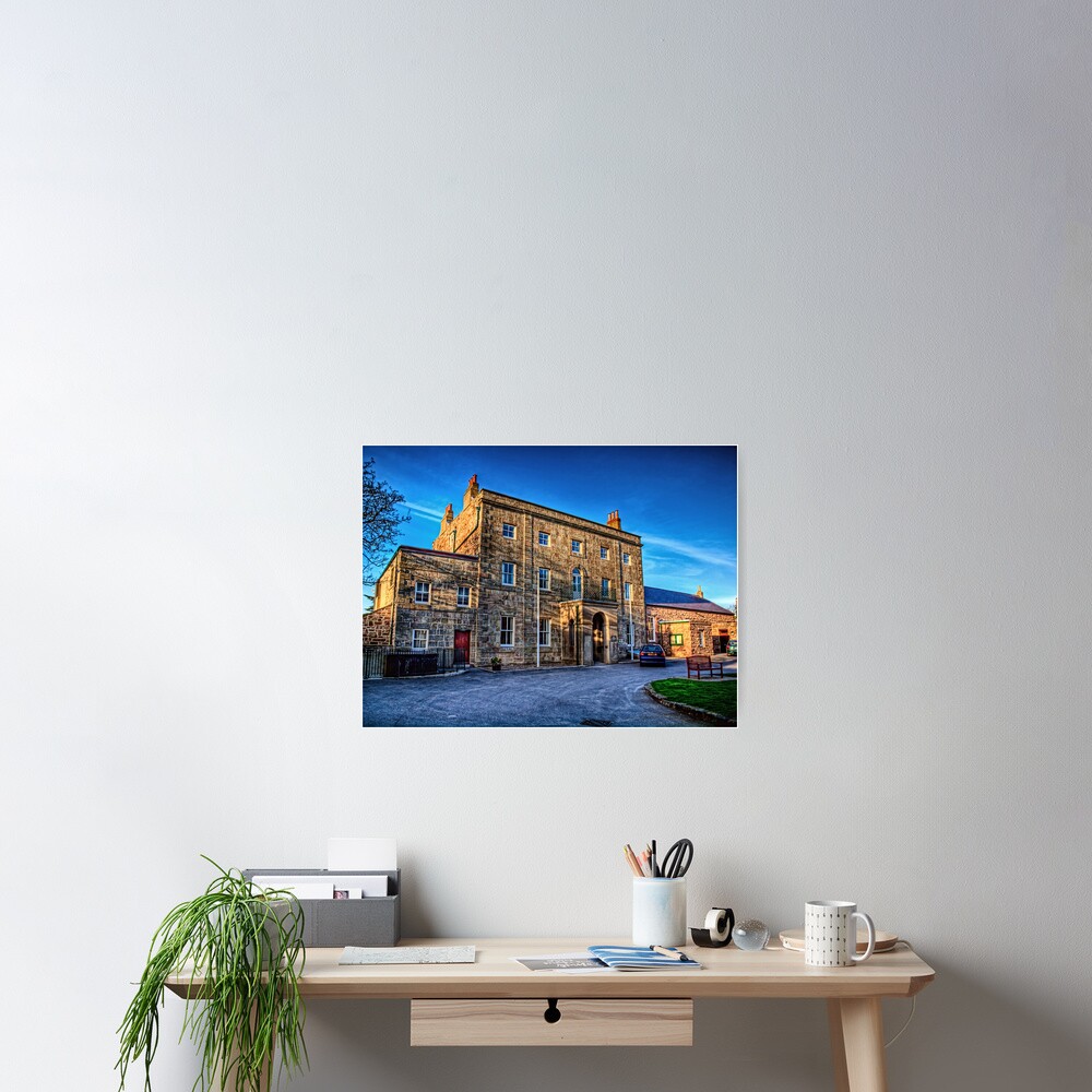 The Island hall - Alderney Poster